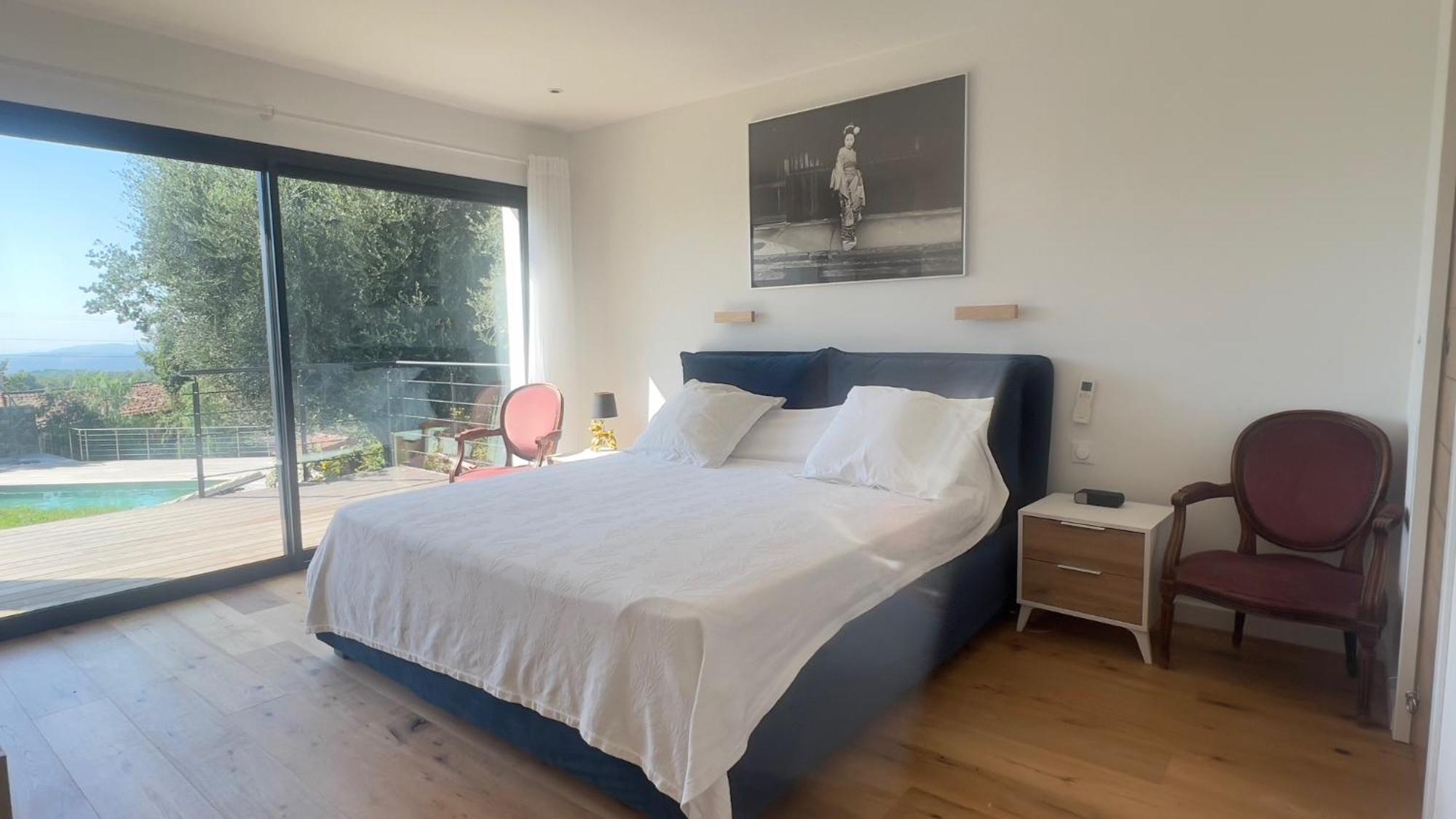 Magnifique Villa Moderne Avec Piscine La Gaude Luaran gambar
