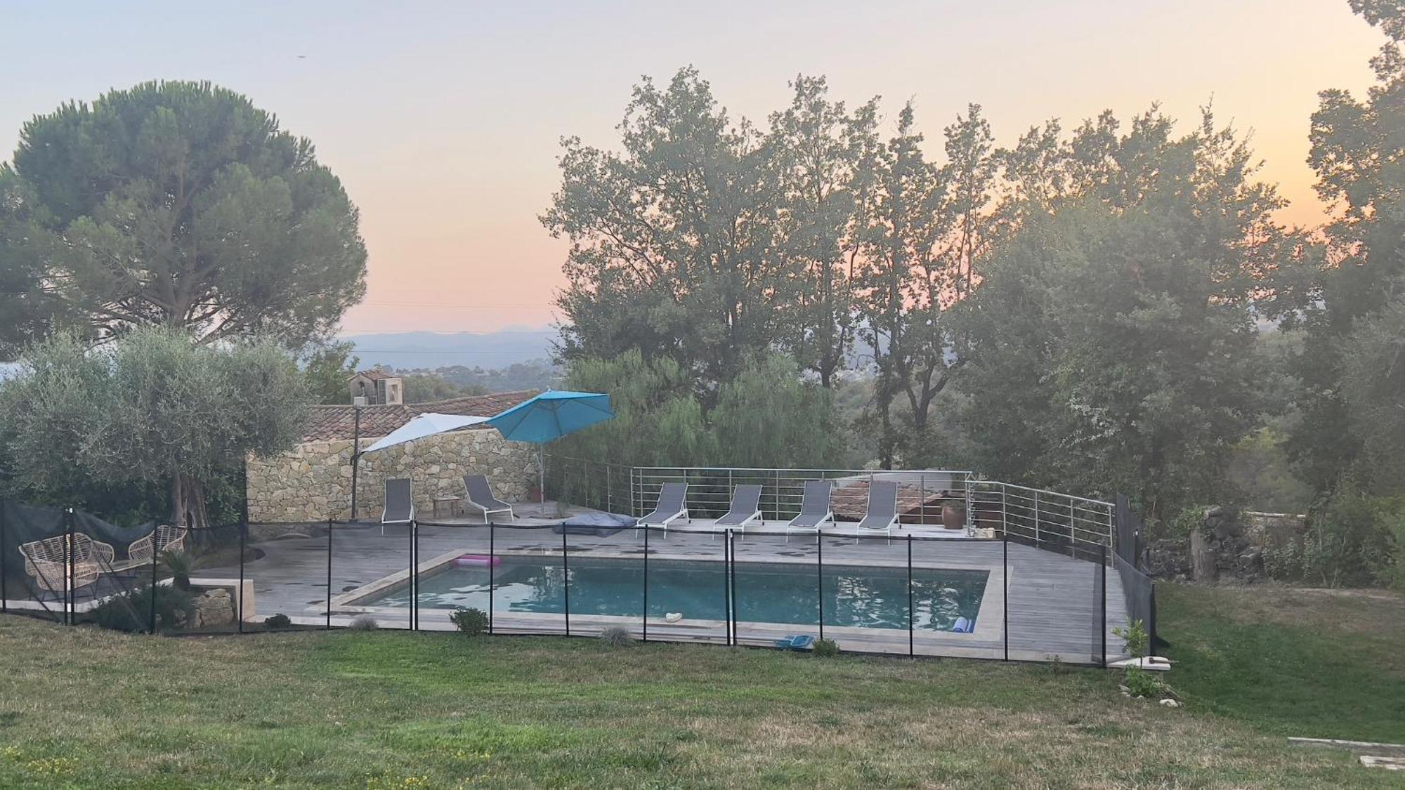 Magnifique Villa Moderne Avec Piscine La Gaude Luaran gambar